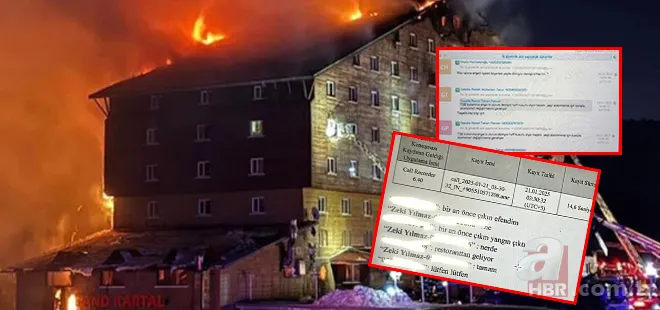 Grand Kartal'daki faciasında 78 kişiyi ölüme böyle itmişler! Telefon kayıtları ortaya çıktı | Önce otel yetkililerini aramış: Bir an önce çıkın 1