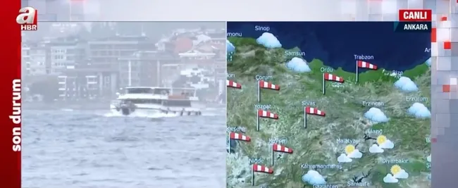 İstanbul ve İzmir’de fırtına ne zaman bitecek? Lodos Türkiye’de hayatı felç etti!