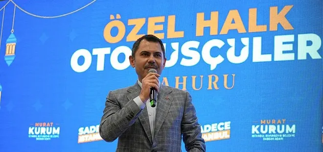 Murat Kurum özel halk otobüsleri işletmecilerine müjdeyi verdi: Kalan ücretlerinizi zamlı bir şekilde ödeyeceğiz