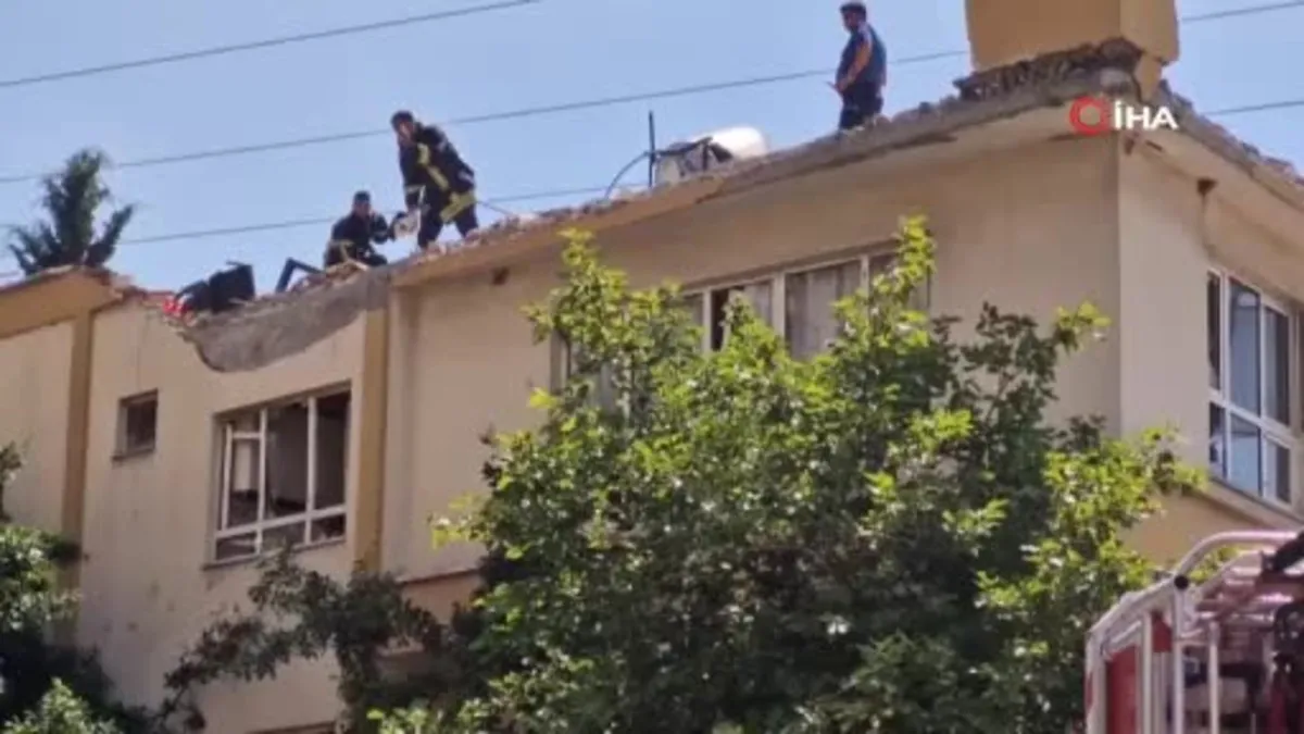 Dönercide patlayan tüp yıkıma neden oldu
