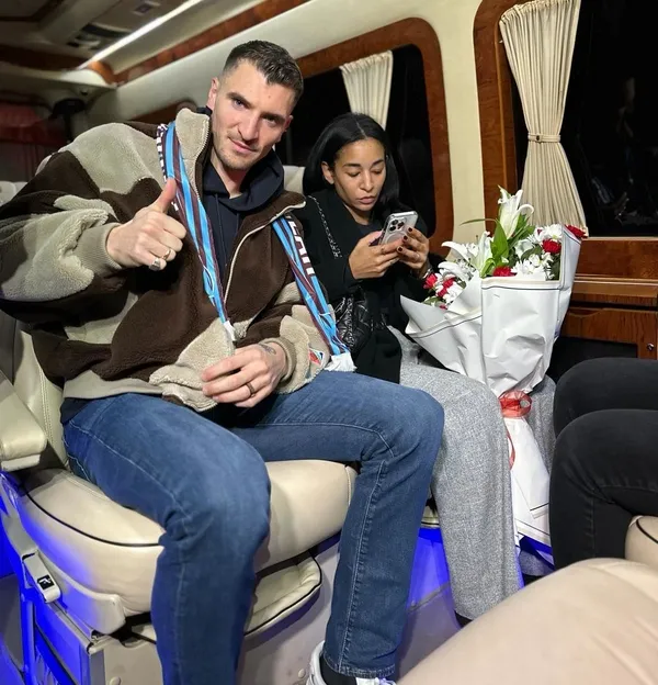 Fırtına'nın yeni transferi Thomas Meunier Trabzon'da - 1