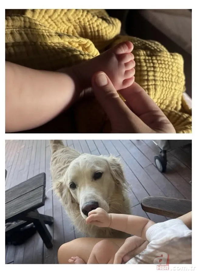 Gizem Karaca minik kızıyla paylaştı! "Son 3 ayımız" 4