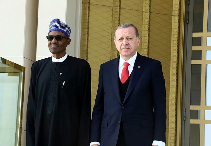 Cumhurbaşkanı Erdoğan, Nijeryalı mevkidaşını Buhari'yi resmi törenle karşıladı - 1