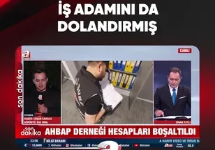 İŞ ADAMINI DA DOLANDIRMIŞ