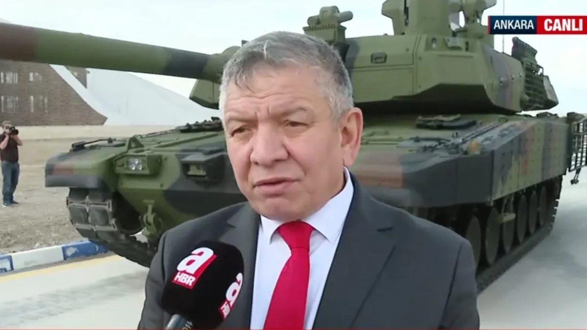 Havada KAAN yerde ALTAY! Özelliklerini tankın önünde anlattı: İnanılır gibi değil Havada KAAN yerde ALTAY! Özelliklerini tankın önünde anlattı: İnanılır gibi değil