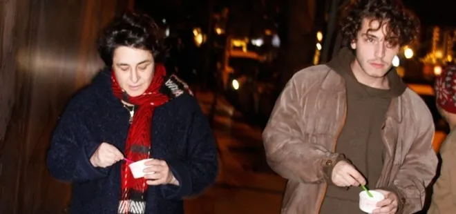 Şahin Tepesi’nin yıldızları Esra Dermancıoğlu ve Boran Kuzum’dan akşam gezmesi