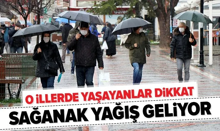 Meteoroloji'den son dakika hava durumu açıklaması! O illerde yaşayanlar dikkat! Sağanak yağış uyarısı geldi | 30 Aralık 2020 hava durumu
