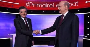 Juppe ve Fillon TV’de kozlarını paylaştı!