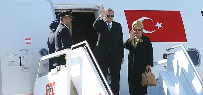 Trabzonspor’un eski yıldızı Cumhurbaşkanı Erdoğan’ı Brüksel’de karşıladı