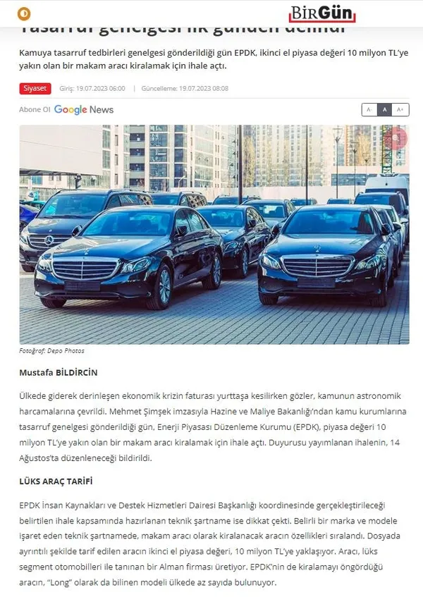 EPDK muhalif medyanın yalanını ellerinde patlattı!