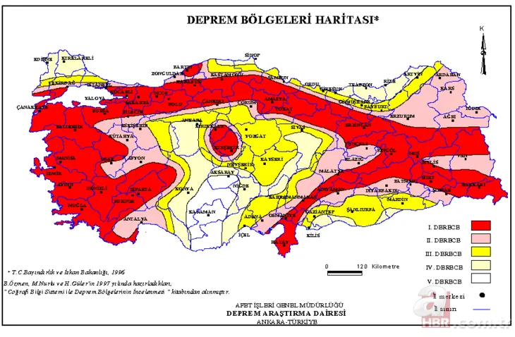 Evimin altından fay hattı geçiyor mu? Türkiye’deki fay hatları neler? Doğu Anadolu fay hattı nereden geçiyor? İşte Türkiye’nin deprem geçmişi