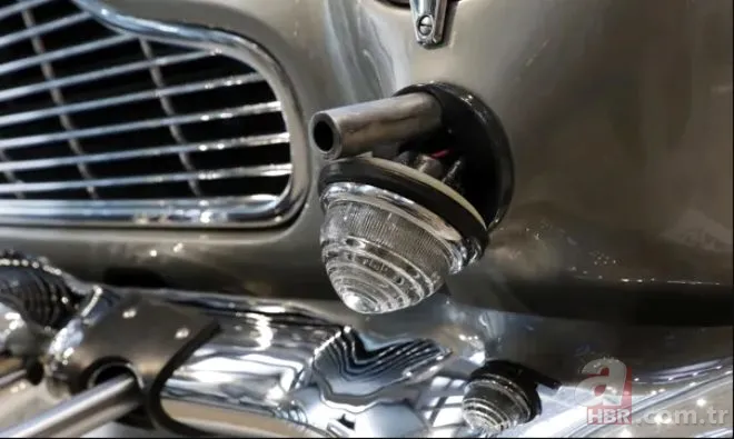 James Bond filmiyle meşhur olan Aston Martin D85'in benzeri 6,4 milyon dolara satıldı! 5