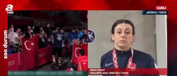 Tokyo’dan ikinci kez altın madalya! Masa tenisinde altın madalya alan Abdullah Öztürk A Haber’de - 4