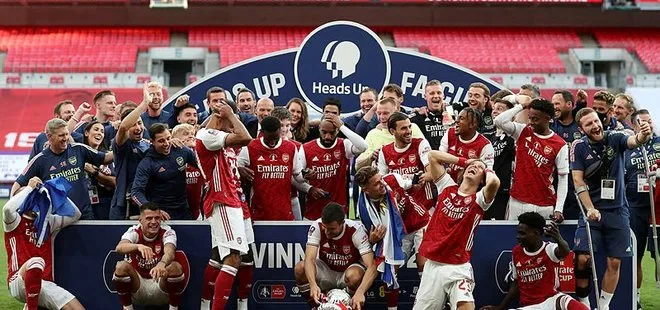 Chelsea’yi 2-1 yenen Arsenal FA Cup’ı kazandı