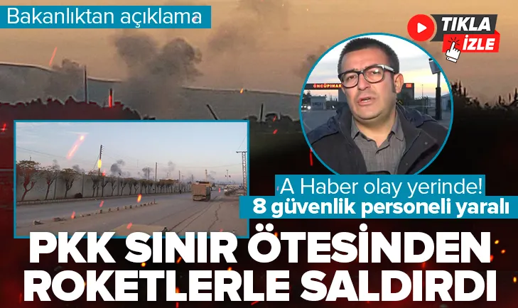 Kilis’te sınır bölgesine roketli saldırı