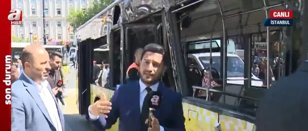 Son Dakika | İstanbul'da korkunç olay! Tramvay İETT otobüsüne çarptı - 6