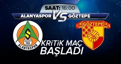 Alanyaspor-Göztepe maçı canlı yayın izle