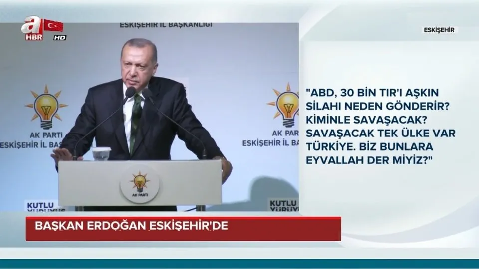 Son dakika: Başkan Erdoğan’dan ABD’ye Suriye tepkisi: Biz bunlara eyvallah der miyiz! |Video