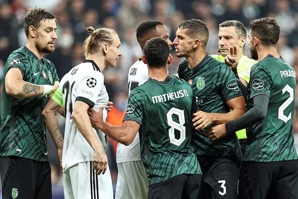 İstanbul’da büyük hüsran I Beşiktaş 1-4 Sporting Lizbon MAÇ SONUCU-ÖZET