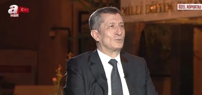 Son dakika: Milli Eğitim Bakanı Ziya Selçuk’tan A Haber’de flaş açıklamalar