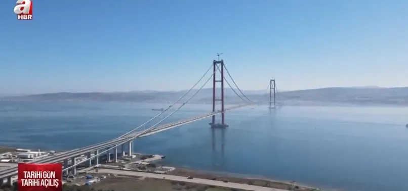 Asrın projesi: 1915 Çanakkale Köprüsü! Boğaz 6 dakikada geçilecek