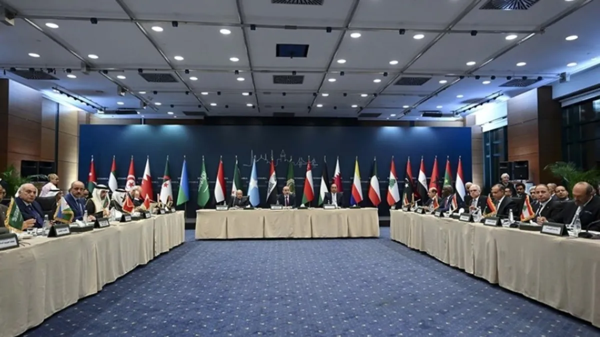 Arap Birliği Dışişleri Bakanları'ndan İstanbul'da olağanüstü toplantı! Görüşme başladı