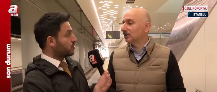 İBB bıraktı Ulaştırma Bakanlığı tamamladı! Başakşehir - Kayaşehir metro hattı açılış için gün sayıyor | Bakan Karaismailoğlu A Haber'e konuştu - 1