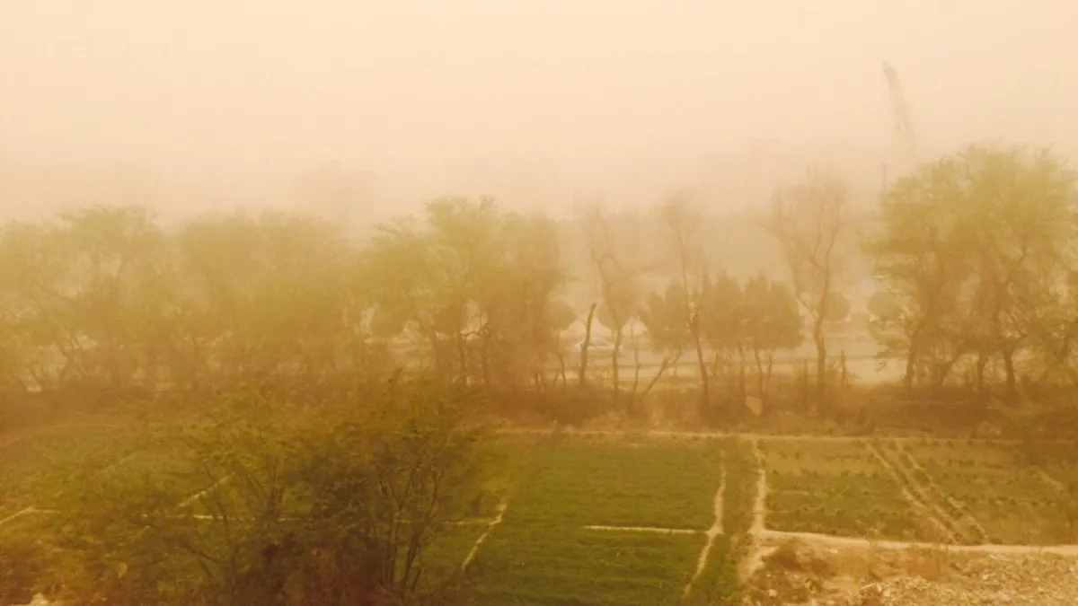 İran'da kum fırtınası! 620 kişi hastaneye kaldırıldı