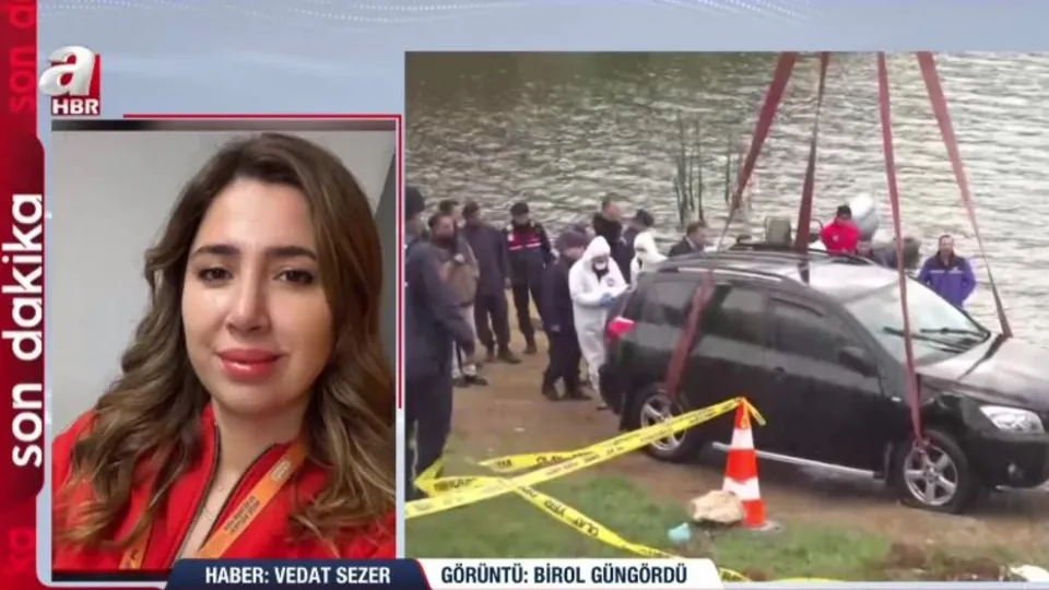 Elif Kumal’ın aracı göletten çıkarıldı!