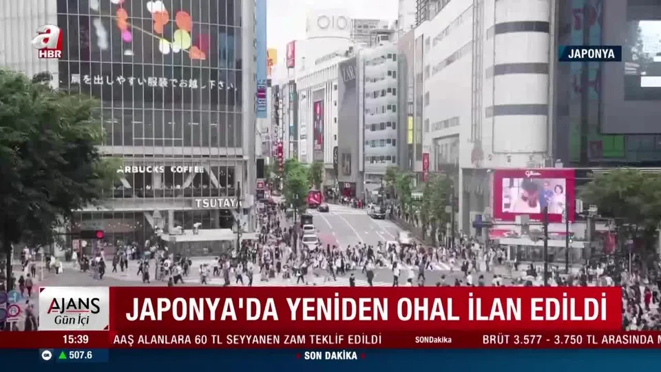Japonya’da yeniden OHAL ilan edildi