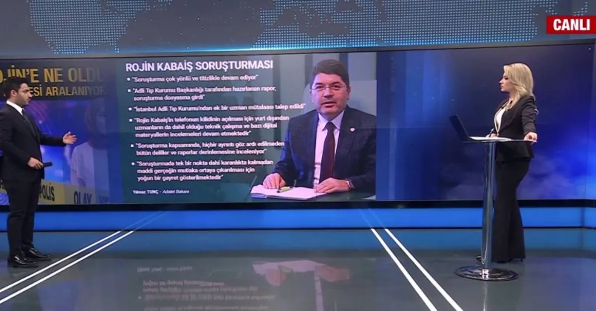 Rojin Kabaiş'e ne oldu soruşturma ne aşamada? Detaylar A Haber'de...