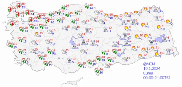 1705319781574.png Sağanak yağış ve kar geliyor! Meteoroloji'den çok sayıda ile son dakika uyarısı! İstanbul Ankara İzmir hava durumu... - 11