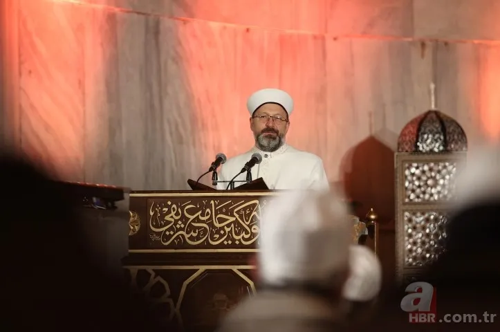 Ayasofya Camii'nde Regaip Kandili coşkuyla idrak edildi 7