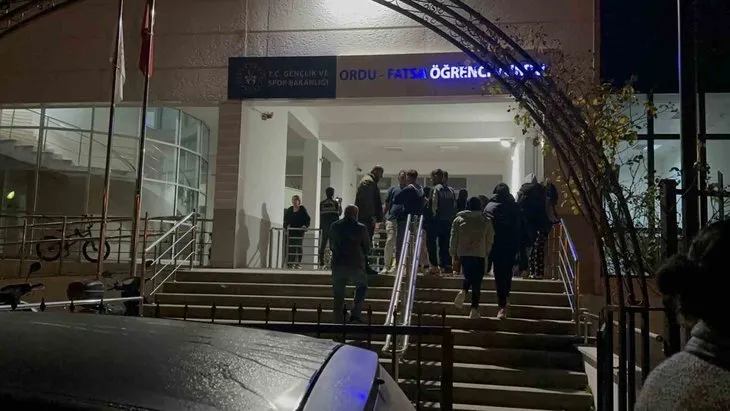 Ordu’da KYK yurdunda korku çığlıkları: Asansör halatları koptu! öğrenciler apar topar hastaneye kaldırıldı
