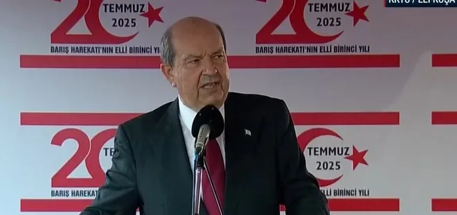 Ersin Tatar: Kıbrıs Türkü, 60 yıl önce Gazze’nin yaşadığını yaşadı