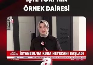 İŞTE TOKİ'NİN ÖRNEK DAİRESİ