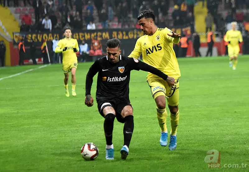 Ersun Yanal'dan önemli değişiklik! İşte Fenerbahçe-Kayserispor maçı ilk 11'i 10