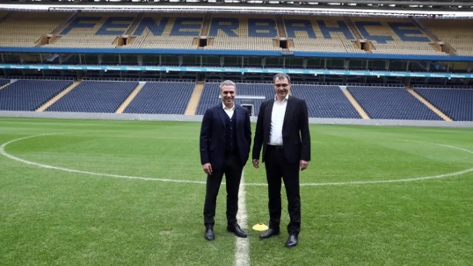 Ersun Yanal Ülker Stadı'na geldi! İşte ilk görüntüler...