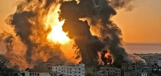 Katil İsrail Gazze’yi enkaz kente çevirdi! Bin kiloluk yüzlerce bomba devasa kraterler yarattı