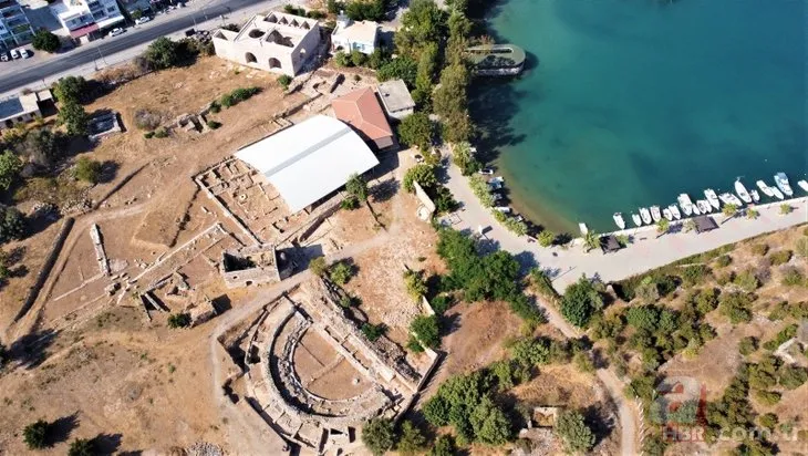 2 bin 800 yıllık Kelenderis Antik Kenti’nin keşfi 35 yıldır sürüyor