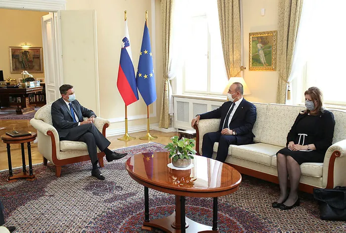 Dışişleri Bakanı Mevlüt Çavuşoğlu, Slovenyalı mevkidaşı Logar ile görüştü