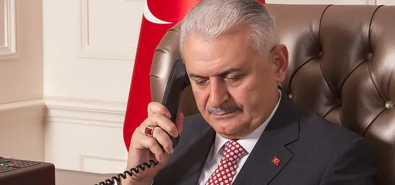 Binali Yıldırım'dan, Fatih Terim'e taziye telefonu