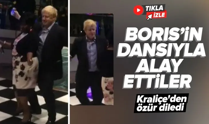 İngiltere Başbakanı Boris Johnson’ın dans videosu alay konusu oldu! Tepkiler büyüyor