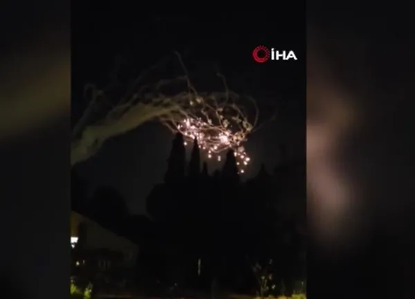 Lübnan’dan İsrail’e roketli saldırı! Demir Kubbe hava savunma sistemi roketlere karşılık verdi