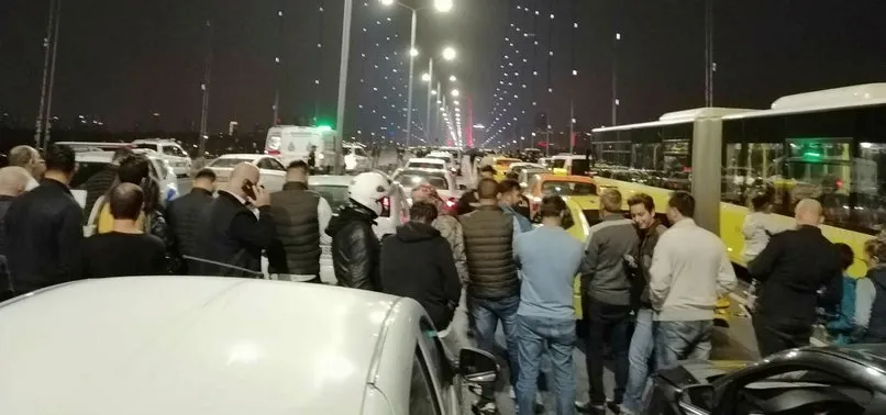 15 Temmuz Şehitler Köprüsü trafiğe kapatıldı!