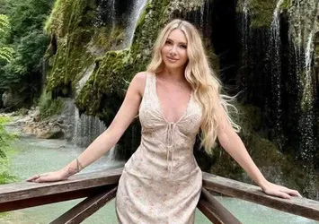 Dünyaca ünlü yıldız Karadeniz’de! Otilia’nın Giresun anları viral oldu