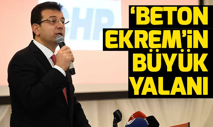 CHPnin İstanbul adayı Ekrem İmamoğlu, yerine getirmediği vaatlerin aynısını yeniden tekrarladı