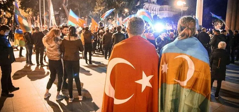 Türkiye'den Karabağ açıklaması: Bayrak ve ezan Karabağ'da yeniden yükseldi!