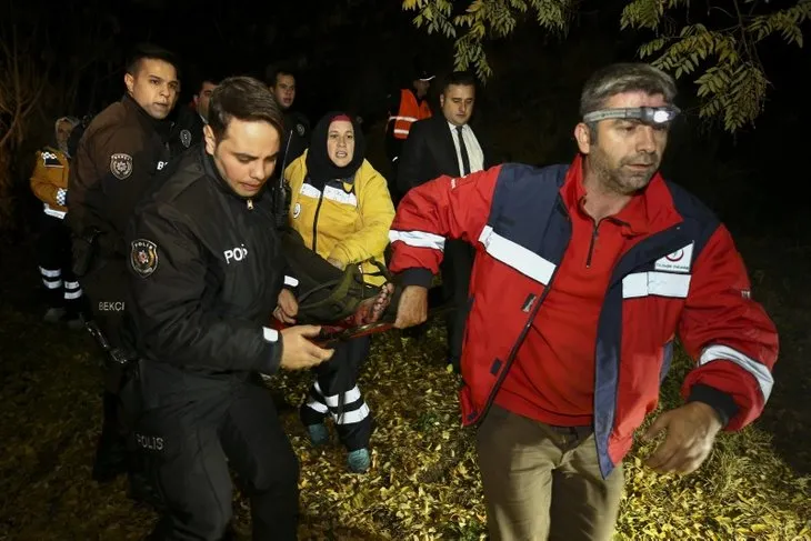 Ankara Kalesi’nden düşen genç kız ağır yaralandı