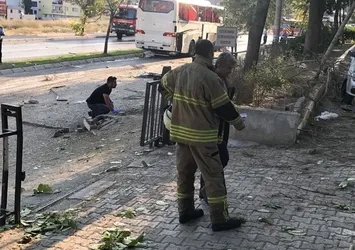 İzmir Buca'da patlama meydana geldi
